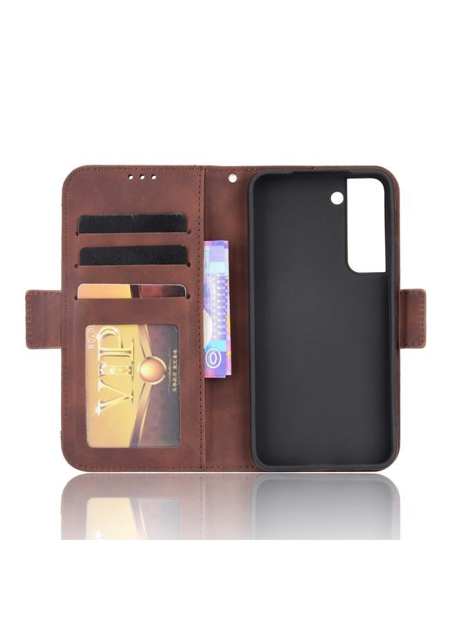S-TOP Case For Samsung Galaxy S22+ 5G Skin Feel Calf Pattern Leather Phone Case - Image 5