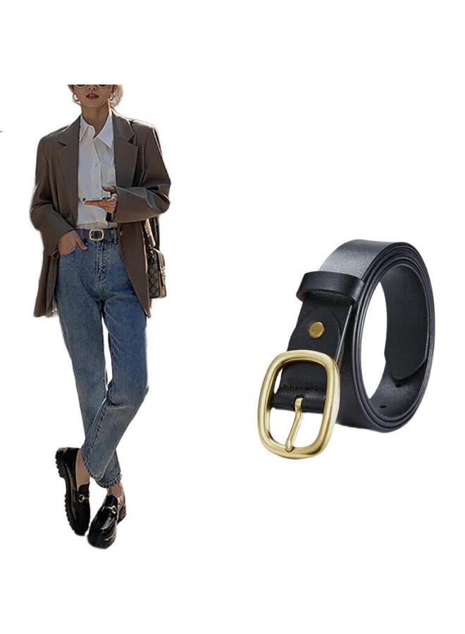 Red Dragonfly Leather Belt For Women, Fashionable Pin Buckle, Slim Waist, Gift For Girlfriend, Wife, Or Mother, Birthday Present - Image 1