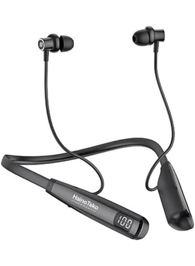 HainoTeko Haino Teko HN 80 Bluetooth Wireless Neckband Earphone with Mic and Super Bass Sound - Image 2