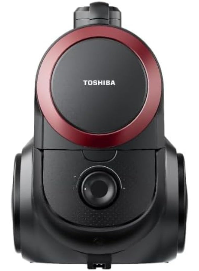 Toshiba Vacuum cleaner with dust container VC-BL200(B), Cyclone Filter, 1800W, 4 Attachments, 1.8L, Black and Red 1.8 L 1800 W VC-BL200(B) black - Image 1