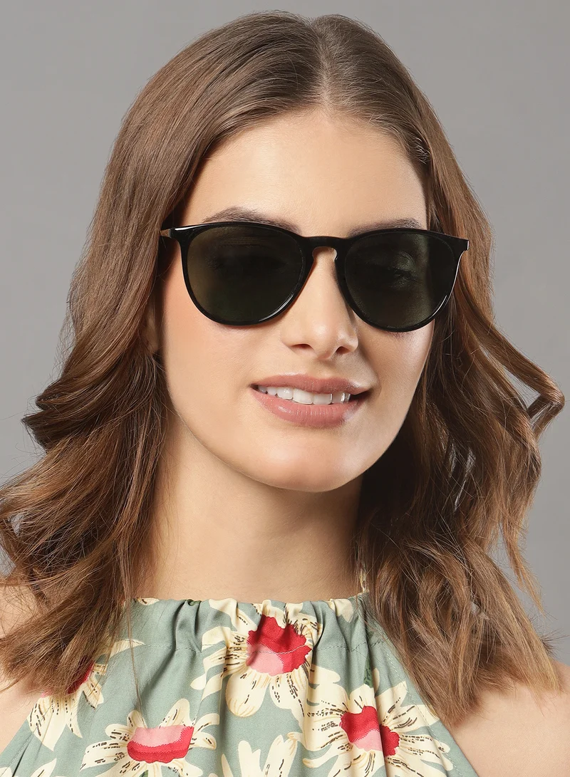 Woggles Stylsih Polarized Clubmaster Sunglasses|100% UV Protected| Men & Women