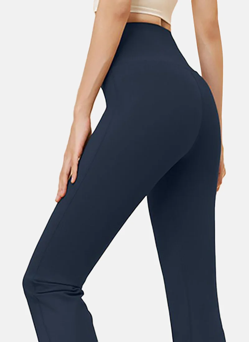 YUNIQEE Women Solid Ankle Length Training Tights