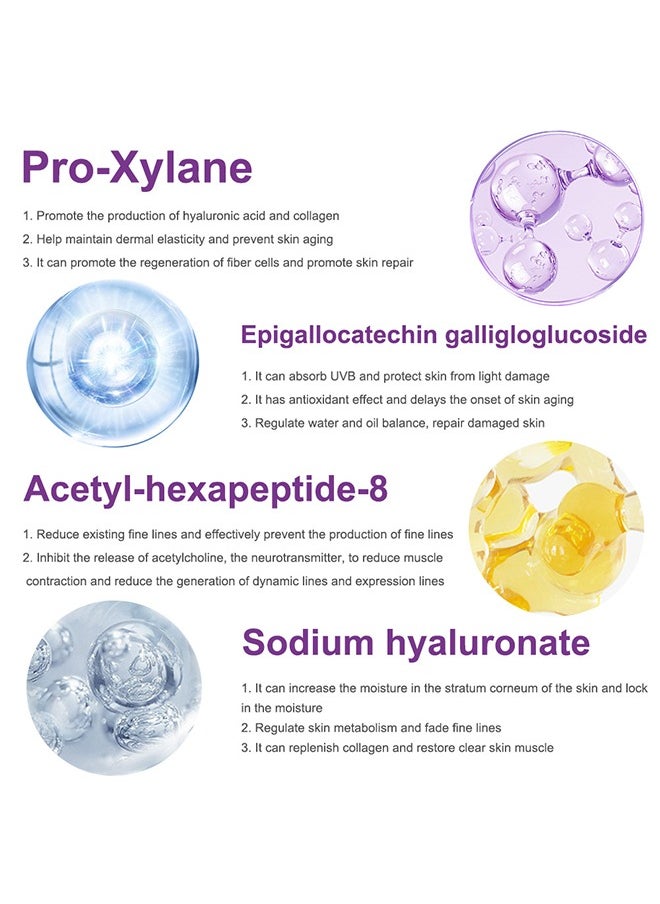 LANEMAY Pro-Xylane Face Serum, Anti-Aging And Anti-Wrinkle Formula To Promote Collagen Synthesis, Tender And Moisturize Skin, Reduce Fine Lines And Reveal Youthful Radiance 30ml  - Image 4