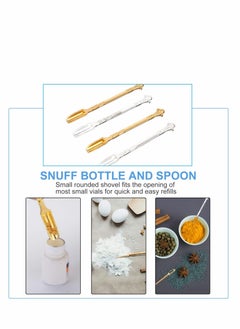 Excefore Mini Shovel Spoon Spatula Medicine Spoon Gifts for Women 4pcs  - Image 3