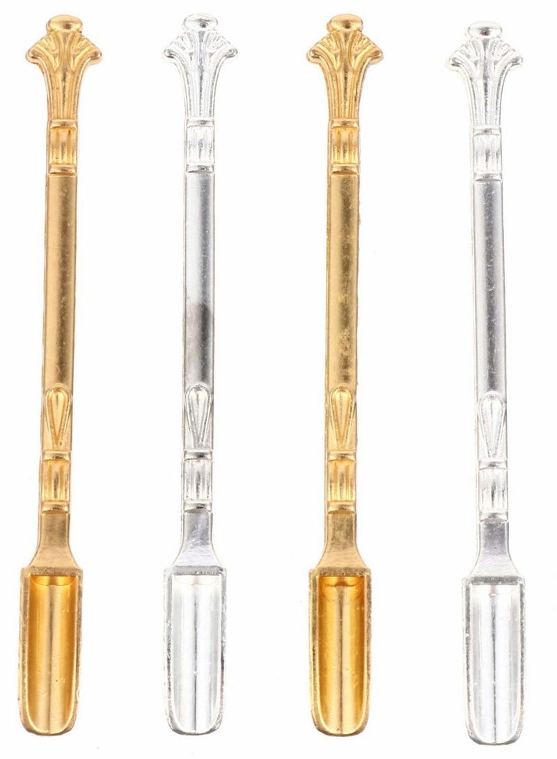 Excefore Mini Shovel Spoon Spatula Medicine Spoon Gifts for Women 4pcs - Image 1