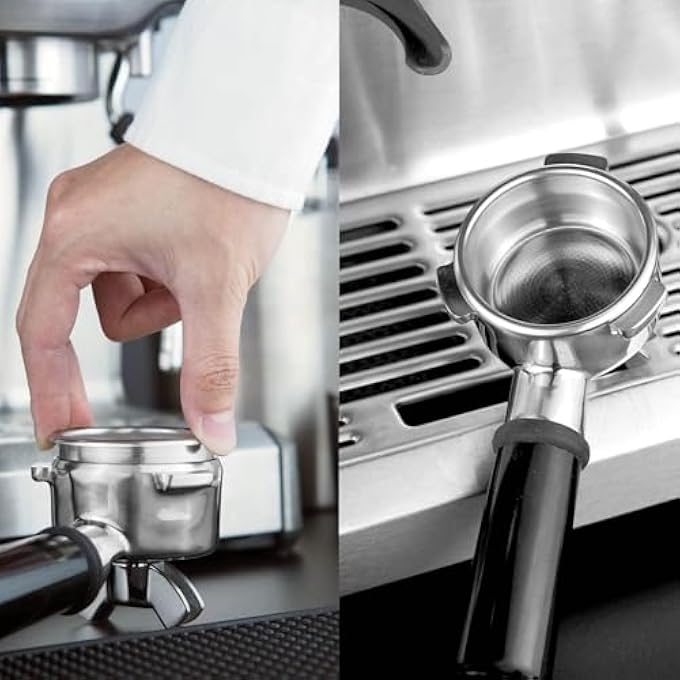 Bukela 1822G 54Mm Portafilter Filter Basket Fit For Breville Espresso Machines Fits 54Mm Breville Sage Espresso Machines Express Bambino Bambino Plus Bes450 Bes880 Bes810Bss Bes860Xl Bes870Xl Bes878 - Image 2