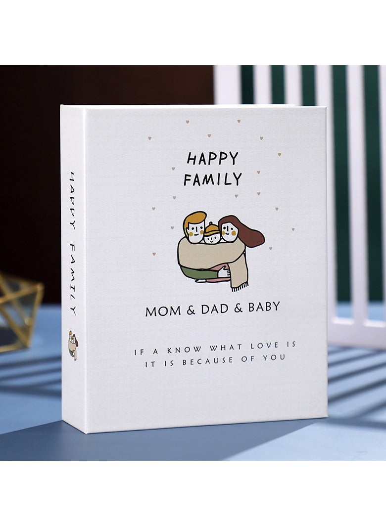 ألبومات الصور ، 4x6 بوصة 200 صورة سعة كبيرة الأسرة ، الطفل ، ألبومات صور الزفاف كتاب الصور - Image 1