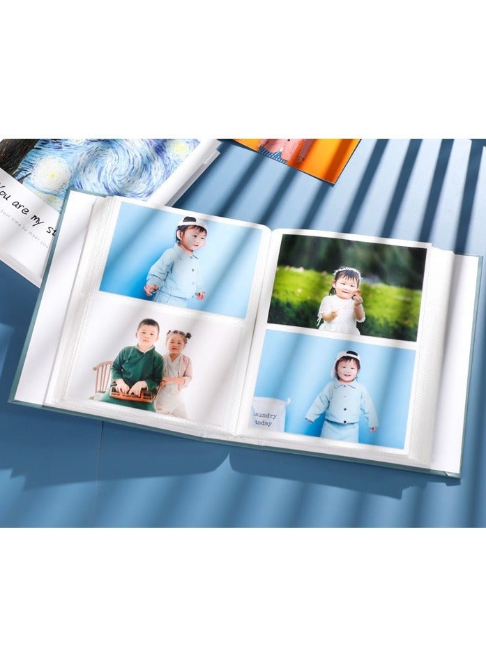 ألبومات الصور ، 4x6 بوصة 200 صورة سعة كبيرة الأسرة ، الطفل ، ألبومات صور الزفاف كتاب الصور - Image 2