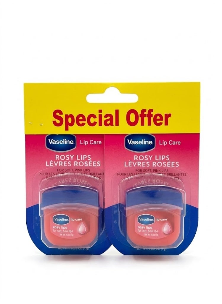 Vaseline Lip Balm Tube Naturally Tinted 2 x 7g - Image 1