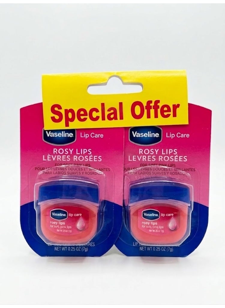 Vaseline Lip Care Rosy Lip Balm 7gm - Image 1