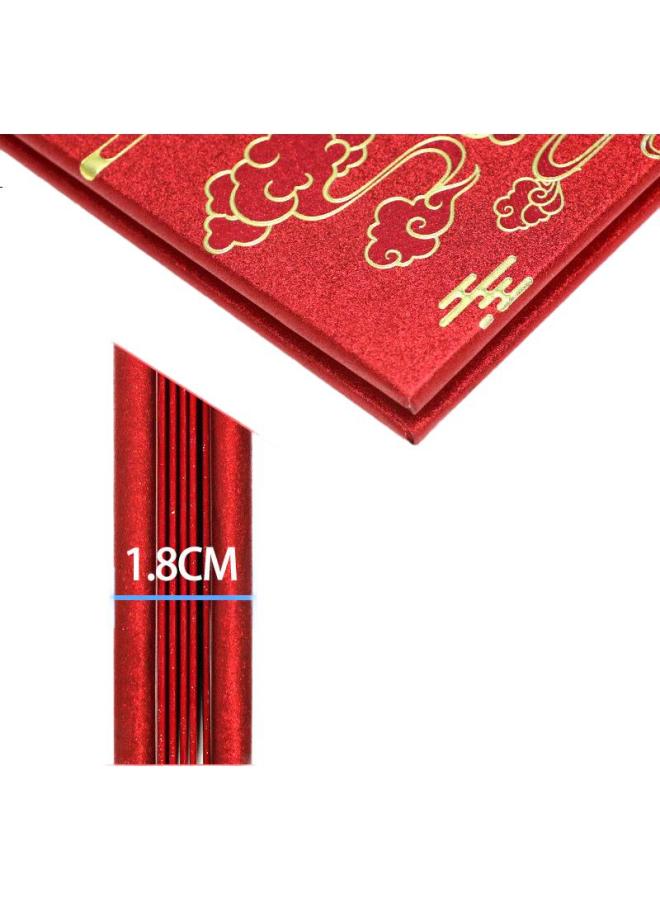 Befon Deyin Sign-In Book, Conference Sign-In Notebook, High-Quality Wedding Gift Book, Celebration Accounting Book, Wedding Sign-In And Accounting Book, Gift List Book, Grand Opening And Wine Tasting Sign-In Book 2666 - Image 1