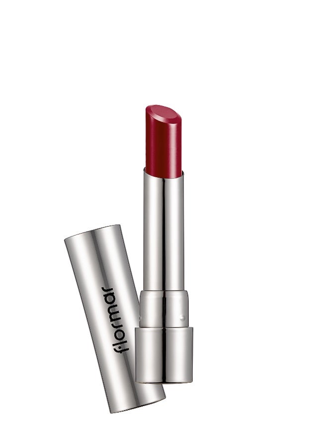 flormar Sheer Up Lipstick – 015 Go For Bordeaux – Semi-Transparent Moisturizing Lipstick, Glossy Color Finish, Oil-Enriched Smoothing Texture - Image 1