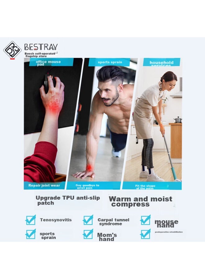 Bestray Baisirei Tfcc Wrist Brace, Anti-sprain, Tendon Sheath Fixation, Inflammation Wrist Joint Support, Fracture Protection, Medical Rehabilitation Brace For Wrist Injury  - Image 1
