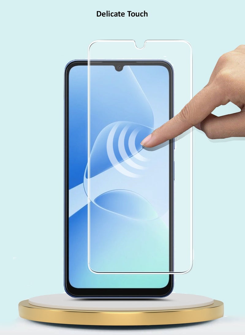 GMAX Infinix Hot 60i 5G 2025 GMAX Premium Series Curved Edges 9H 2.5D Tempered Glass Screen Protector - Clear - Image 4