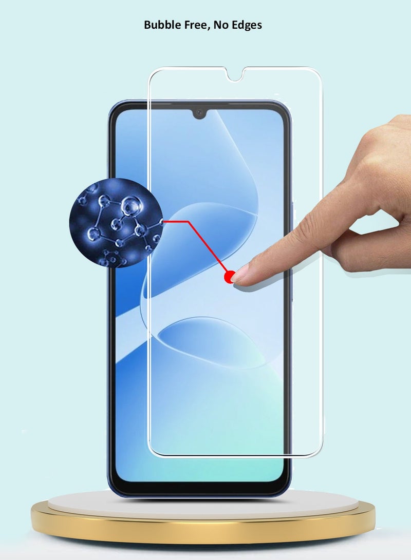 GMAX Infinix Hot 60i 5G 2025 GMAX Premium Series Curved Edges 9H 2.5D Tempered Glass Screen Protector - Clear - Image 5
