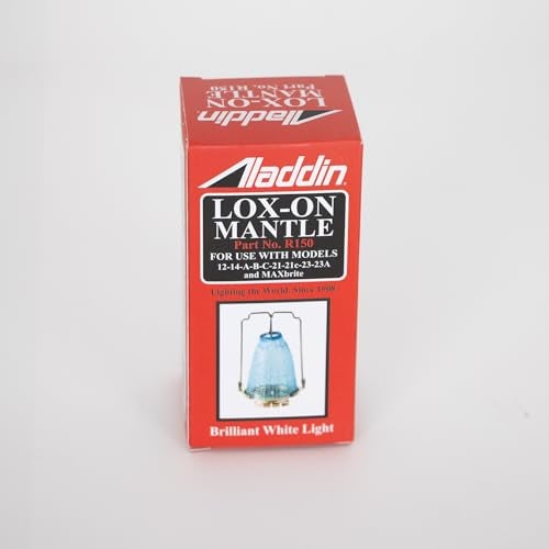Aladdin R150 Loxon Oil Lamp Mantle for Brighter and Cleaner Light - Image 3