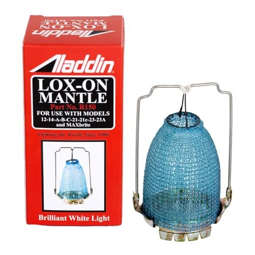 Aladdin R150 Loxon Oil Lamp Mantle for Brighter and Cleaner Light - Image 1
