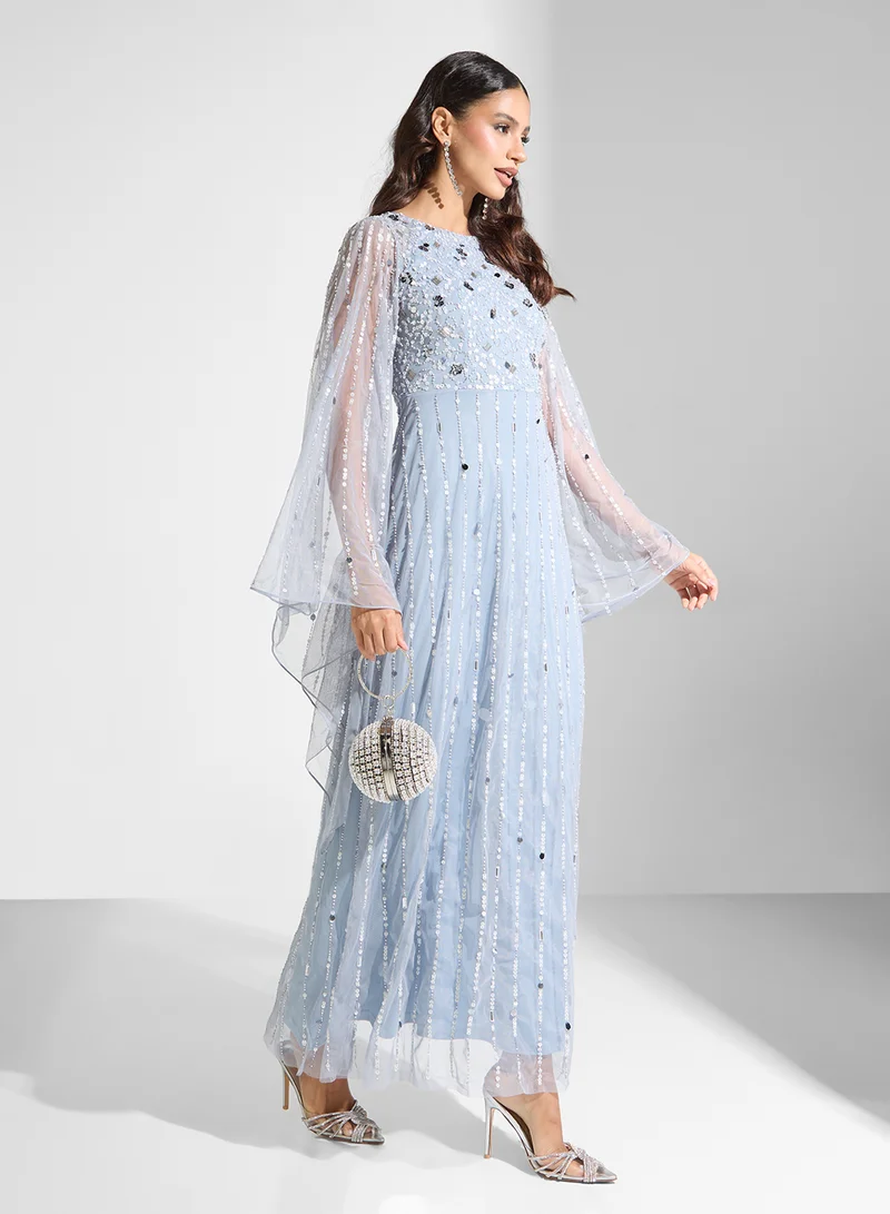 اميليا روز Sequin Embellished Dress