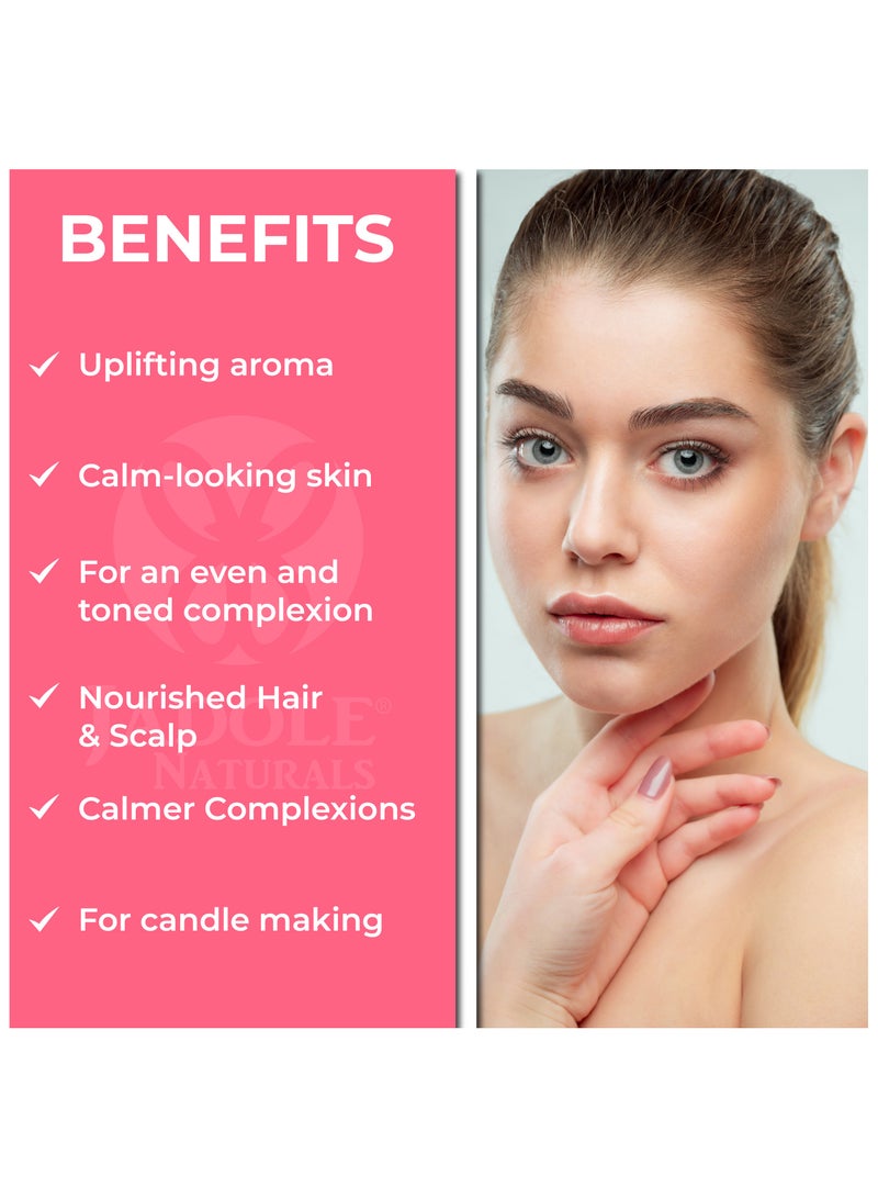 جادول ناتشورالز زيت البرغموت العطري - 30 مل، يدعم البشرة والعناية بالشعر وتخفيف التوتر والعلاج بالروائح - Image 2