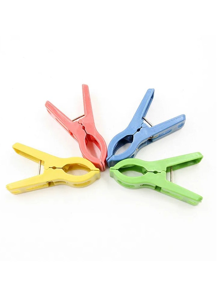 Generic - Non Slip Large Strong Grip Clothes Multi-Purpose 40 Pieces Cloth Clip - Hanger Clips - Image 1