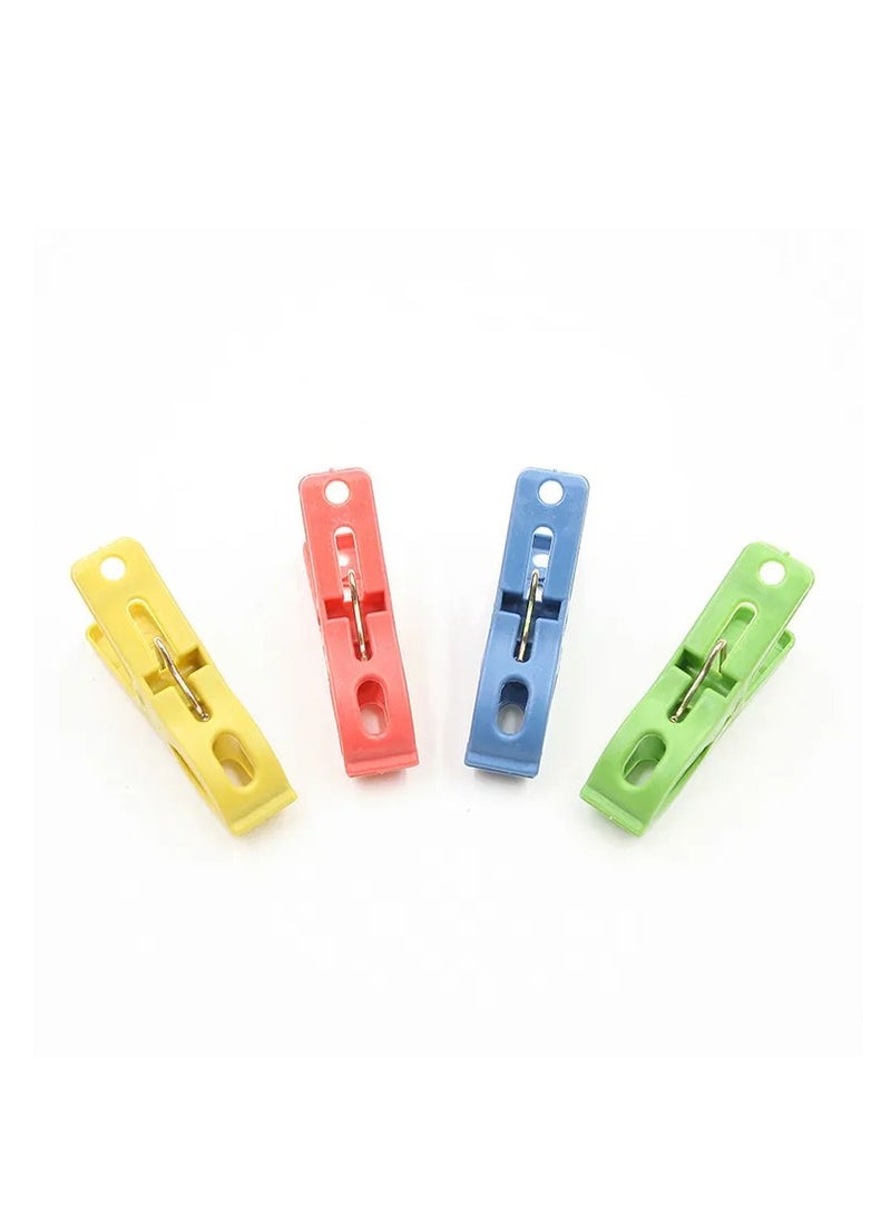 Generic - Non Slip Large Strong Grip Clothes Multi-Purpose 40 Pieces Cloth Clip - Hanger Clips - Image 1