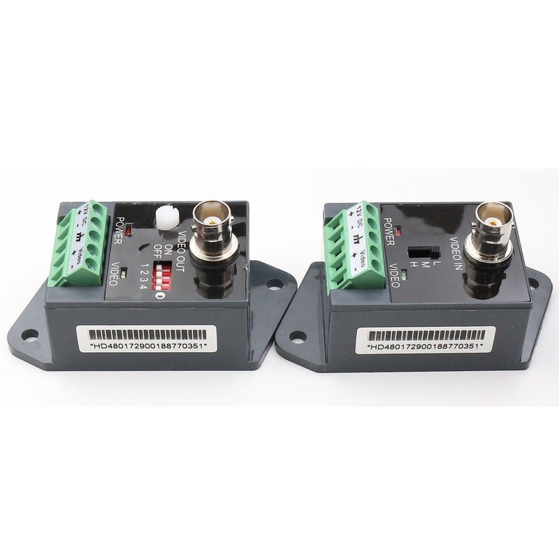 ANHAN Active Video balun UTP Video Transceiver with HD-CVI-TVI-AHD-CVBS Effective Distance 1800M 1 Pack - Image 3