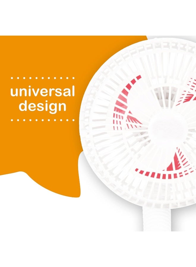 Diono Stroller Fans, Pack of 2 Clip On Baby Safe Stroller Fans - Image 2
