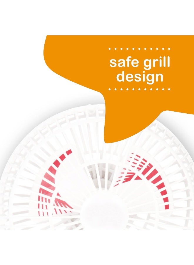 Diono Stroller Fans, Pack of 2 Clip On Baby Safe Stroller Fans - Image 3