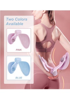 SYOSI Pelvic Floor Muscle Trainer, Postpartum Repair Leg Clamp Kegel Slimming and Shaping Trainer Men Women Stovepipe Beauty Leg Device (Blue)  - Image 2