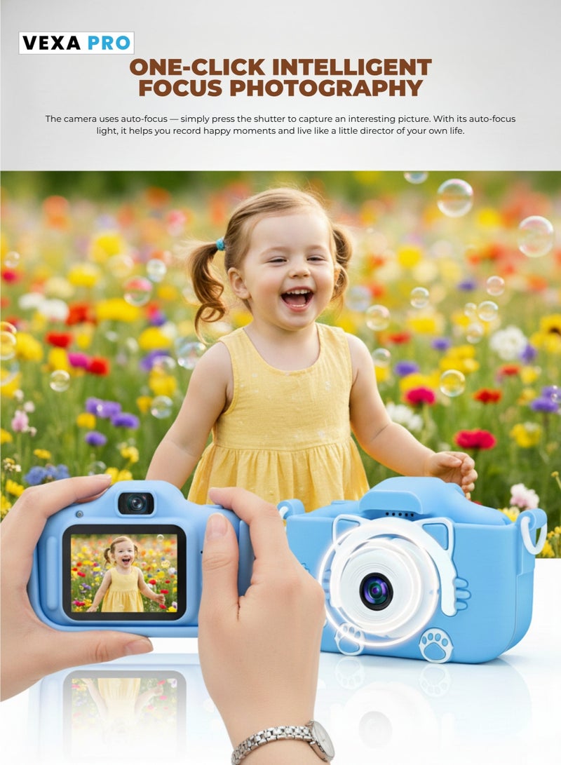 vexa pro Kids Digital Camera 20MP Dual Lens Mini Camera for Kids 2.0 Inch Screen Video Camcorder, Selfie Camera Toy Gift for Boys and Girls - Image 2