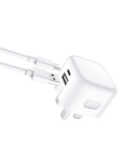 ELTRAZONE Galaxy A04 / A04s / A04 Core USB C Charger Plug 20W Dual Port USB C Fast Charger PD&QC 3.0 USB C Charging Plug Power Delivery Wall Adapter For Samsung Galaxy A04 / A04S / A04 Core (WHITE)  - Image 4