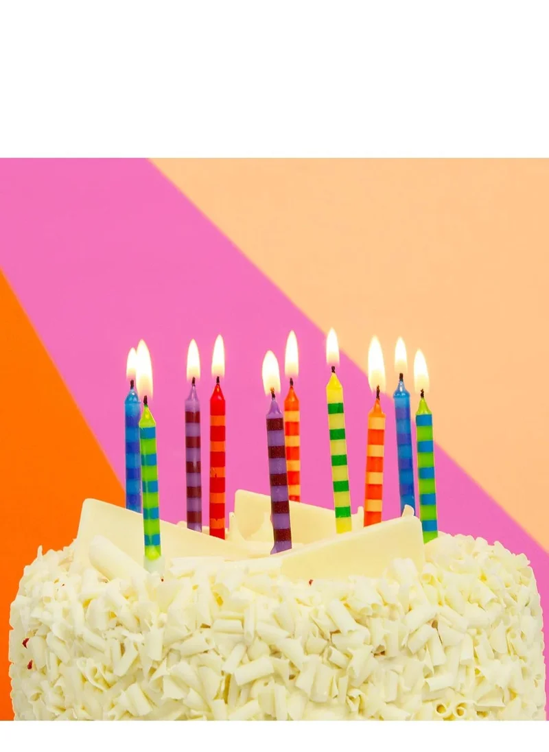 توكينج تيبلز Striped Candles