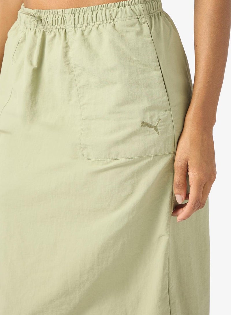 PUMA Her Comfort Woven High-Waist Skirt - Image 3
