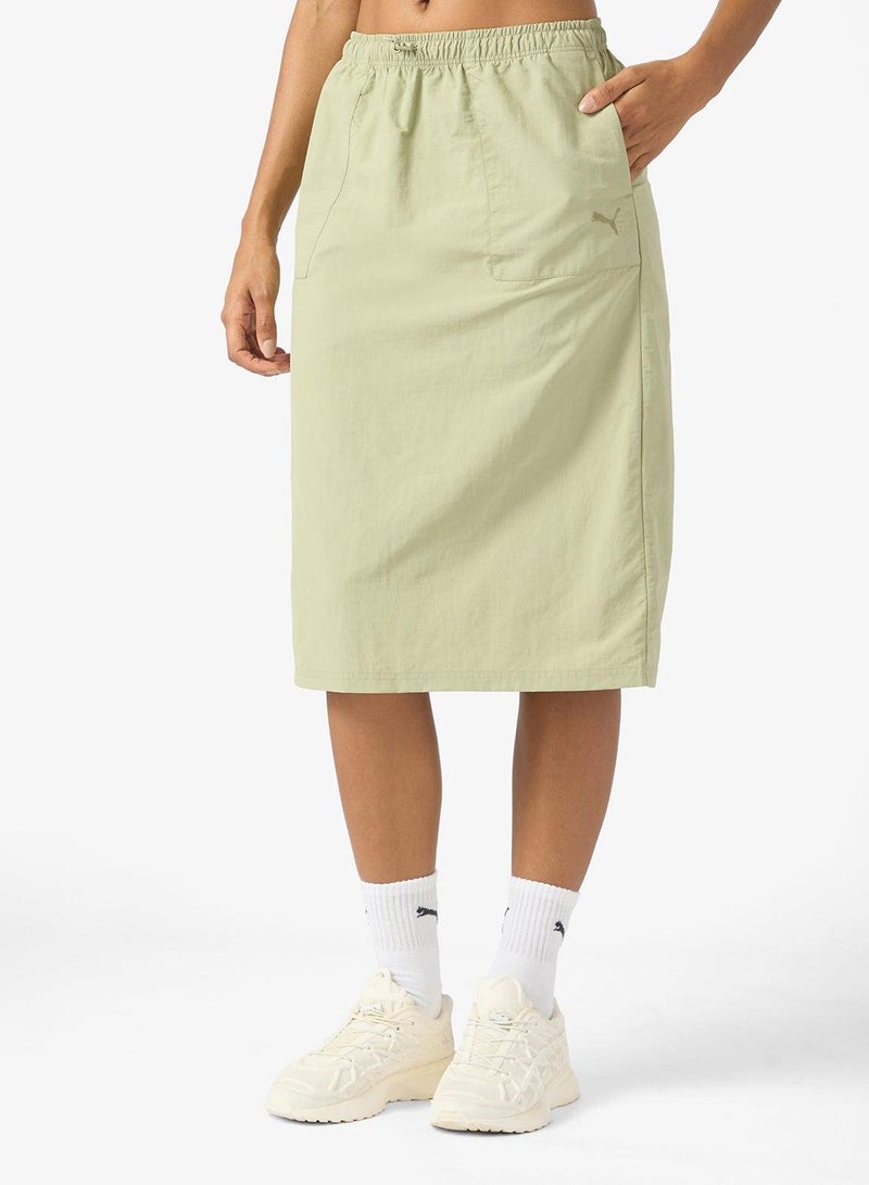 PUMA Her Comfort Woven High-Waist Skirt - Image 1