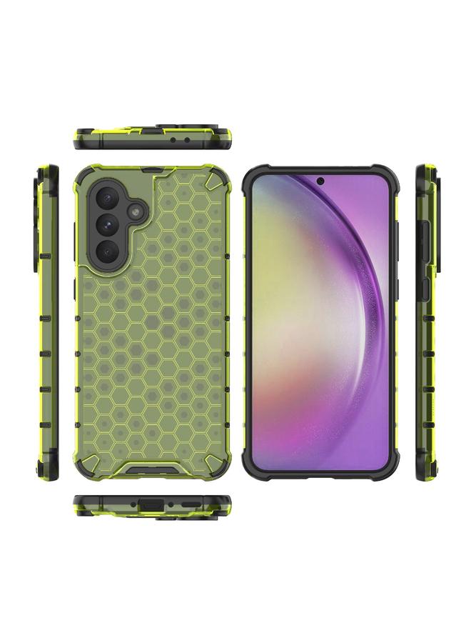 S-TOP Case For Samsung Galaxy A56 5G Shockproof Honeycomb PC + TPU Protective Phone Case - Image 3