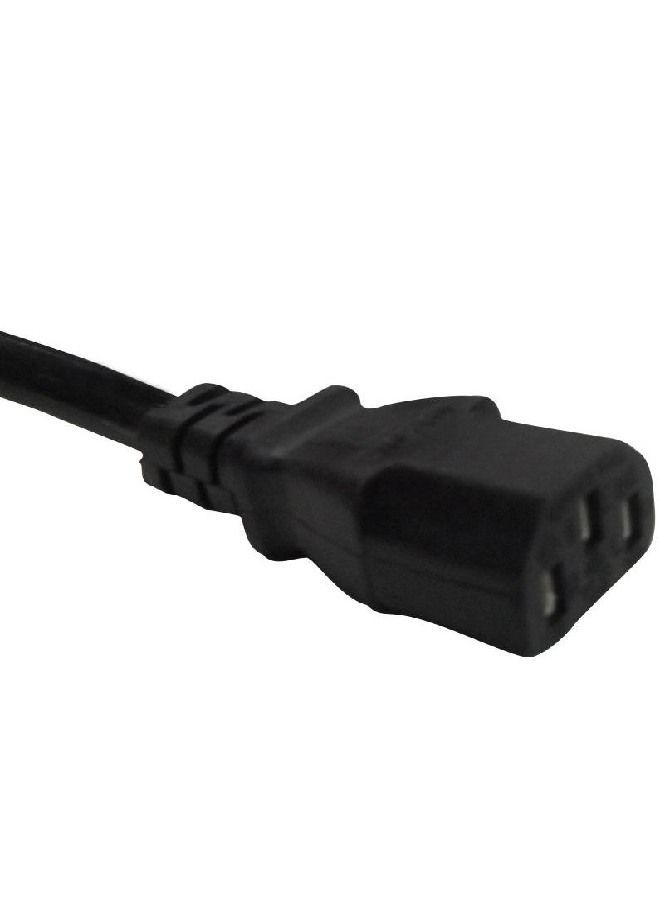 NIBEMINENT 3-Pin Desktop Power Cable Black