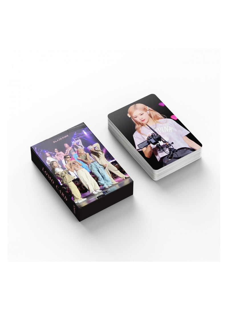 NIBEMINENT 55 Pcs Kpop BLACKPINK World Tour Lomo Cards Card For Fans Collection Gifts - Image 2