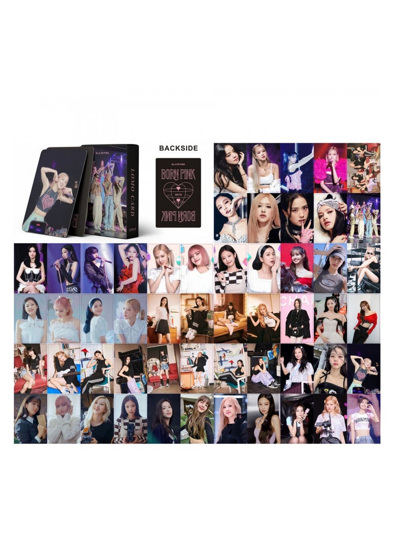 NIBEMINENT 55 Pcs Kpop BLACKPINK World Tour Lomo Cards Card For Fans Collection Gifts - Image 3
