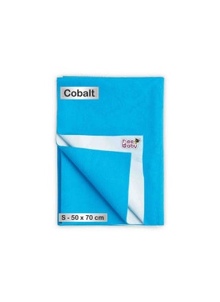 Ultradry Waterproof Soft Fleece Baby Bed Protector High Absorbent Washable & Reusable Quick Dry Sheets For Infants New Born Toddlers. (Small Cobalt) - pzsku/Z03779C4468AA75585D9DZ/45/_/1692272804/80b8c58a-4c4e-4fd5-88b7-6fd6ec1c457a