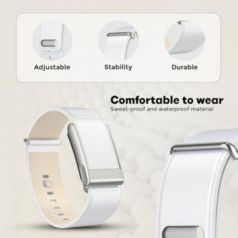 حزام بديل من الجلد المدبب Dado Luxe متوافق مع WHOOP 5.0 وOne وPeak وLife Fitness Tracker متين ومريح وليس للجيل الرابع من Whoop - Image 3