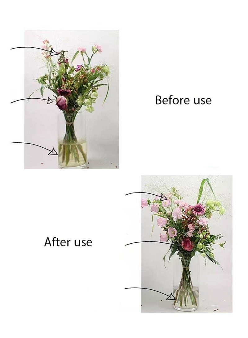 CHRYSAL Rose nutrient solution，Clear Flower Food Packets for Flower Arrangements & Bouquets， Fresh Flower Arrangements Supplies，Flower preservative and nutrient solution to prolong the life of flowers (5g, 20 packs) - Image 5