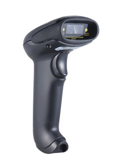 Generic ماسح ضوئي محمول 2.4G لاسلكي لرموز الباركود مع كابل USB2.0 لمتجر السوبر ماركت والمكتبة وشركة الشحن ومتجر التجزئة والمخزن  - Image 2