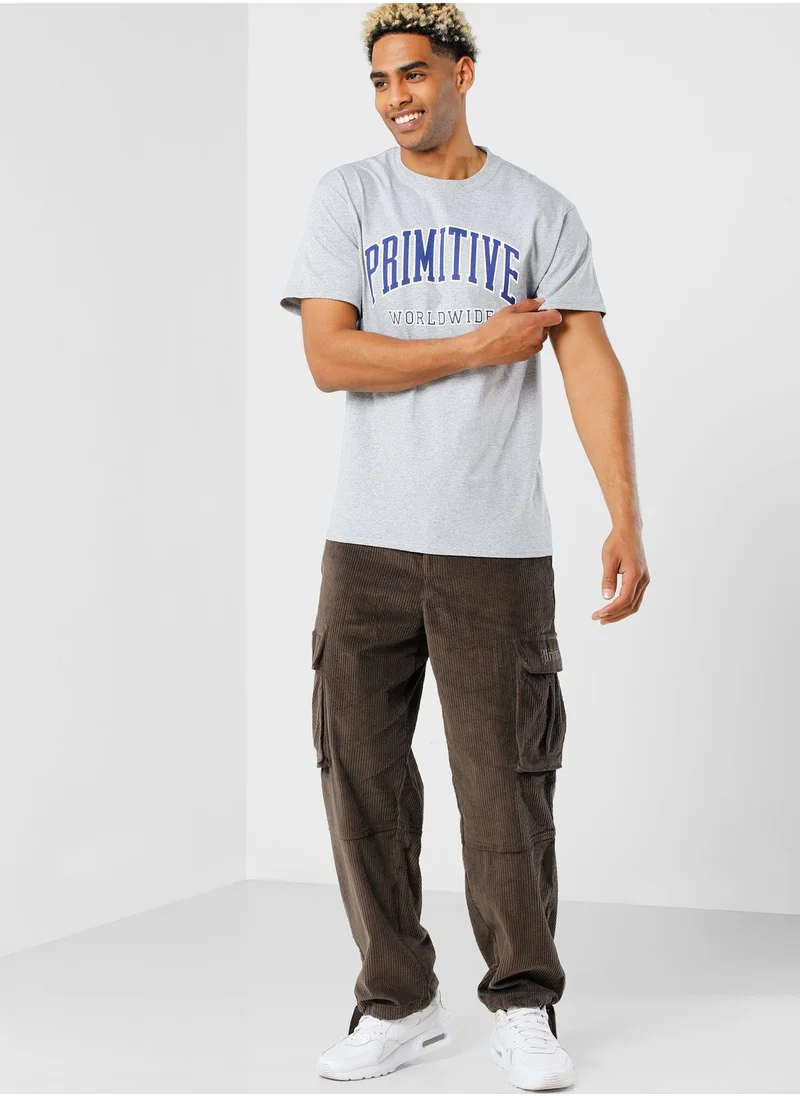 Primitive Collegiate Worldwide Tee