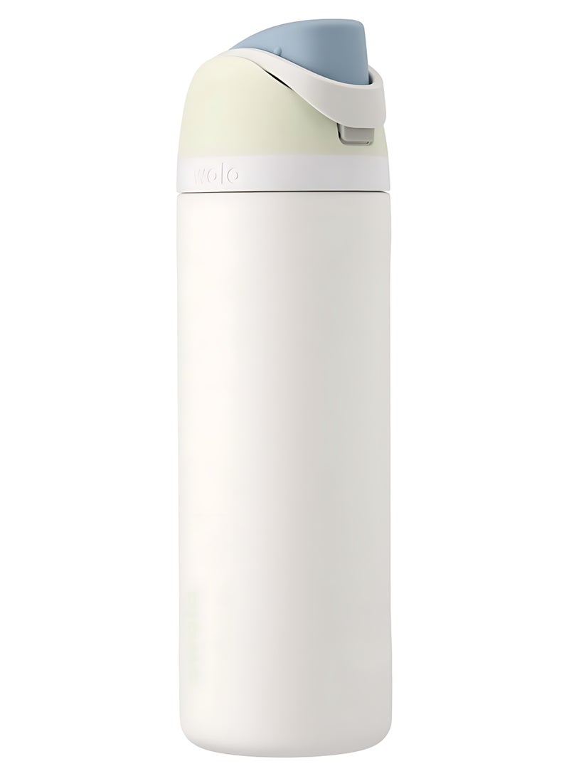 Owala Owala FreeSip Double Insulated Stainless Steel Sports Water Bottle | With Straw | BPA-Free | 1-Pack | 24 oz (Ice Breeze)  - Image 1
