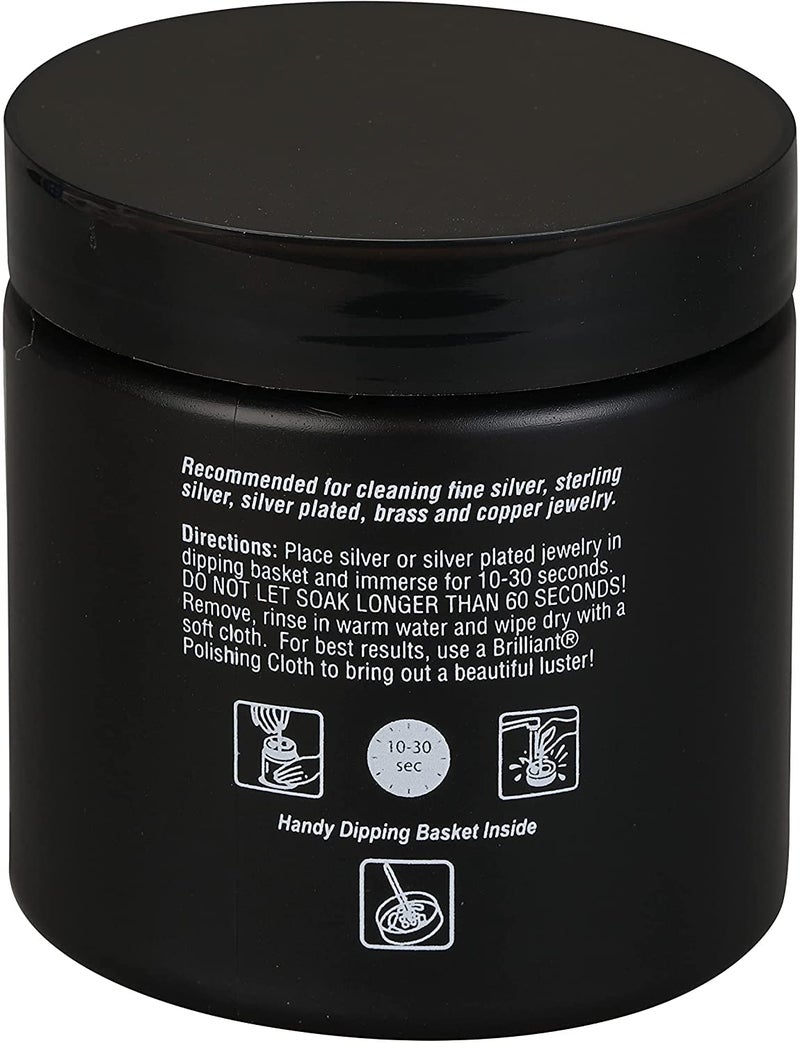 Brilliant Silver Dip Cleaner, Black 8 Oz - Image 4