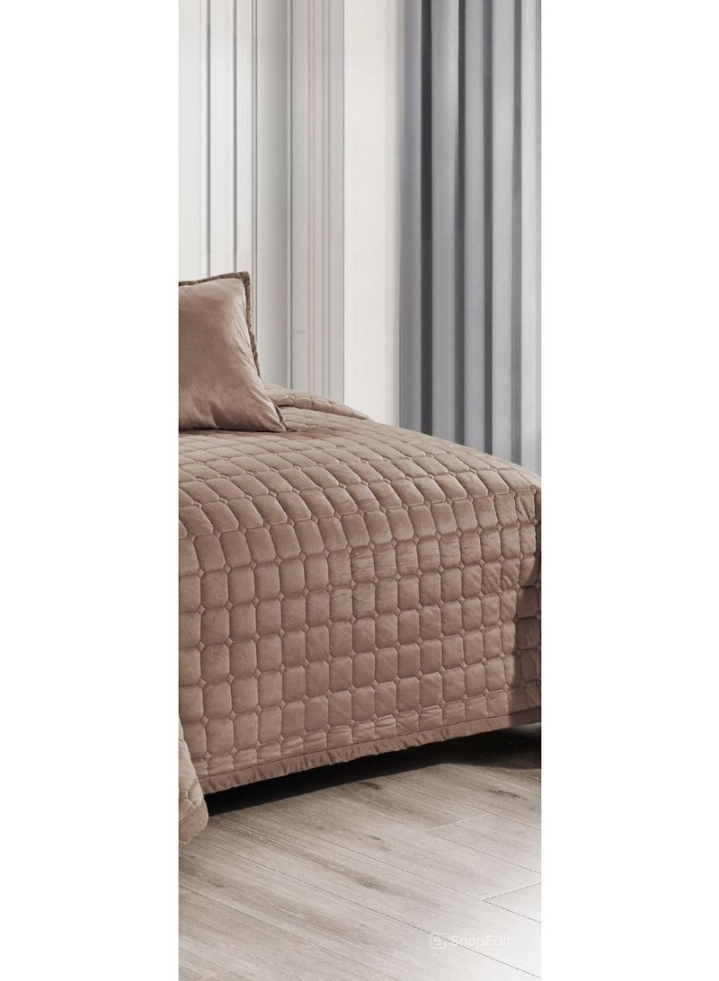 ريد روز مفرش سرير نفر مضغوط من المخمل الناعم - Image 4