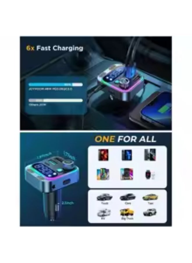 Bluetooth 5.0 FM Transmitter  - Image 2