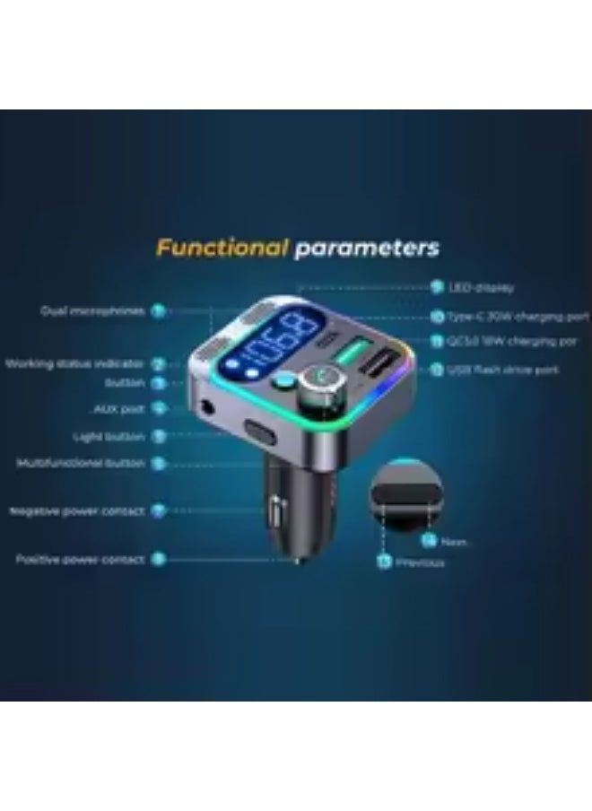 Bluetooth 5.0 FM Transmitter  - Image 4
