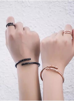 Hanghaijia Unisex Vintage Monkey King Wukong Gold band  style forever Bracelet  - Image 3