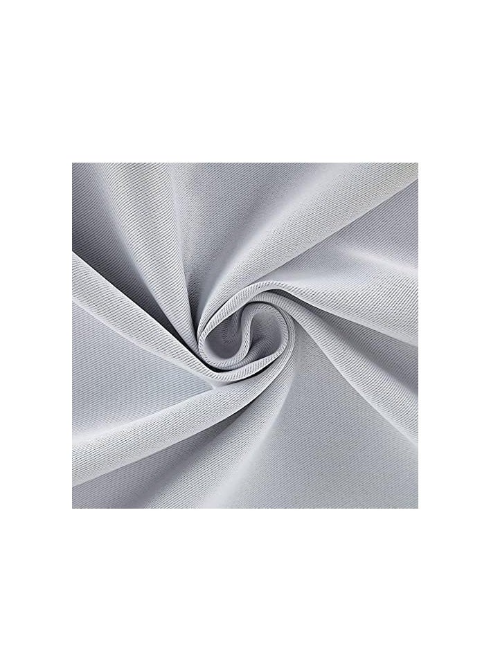 Intex Curtains House - Intex Curtains House Luxury Blackout Curtains-Steel Grommets-Thermal Insulated Fabric-For Room Darkness - 1 Panel - Image 1
